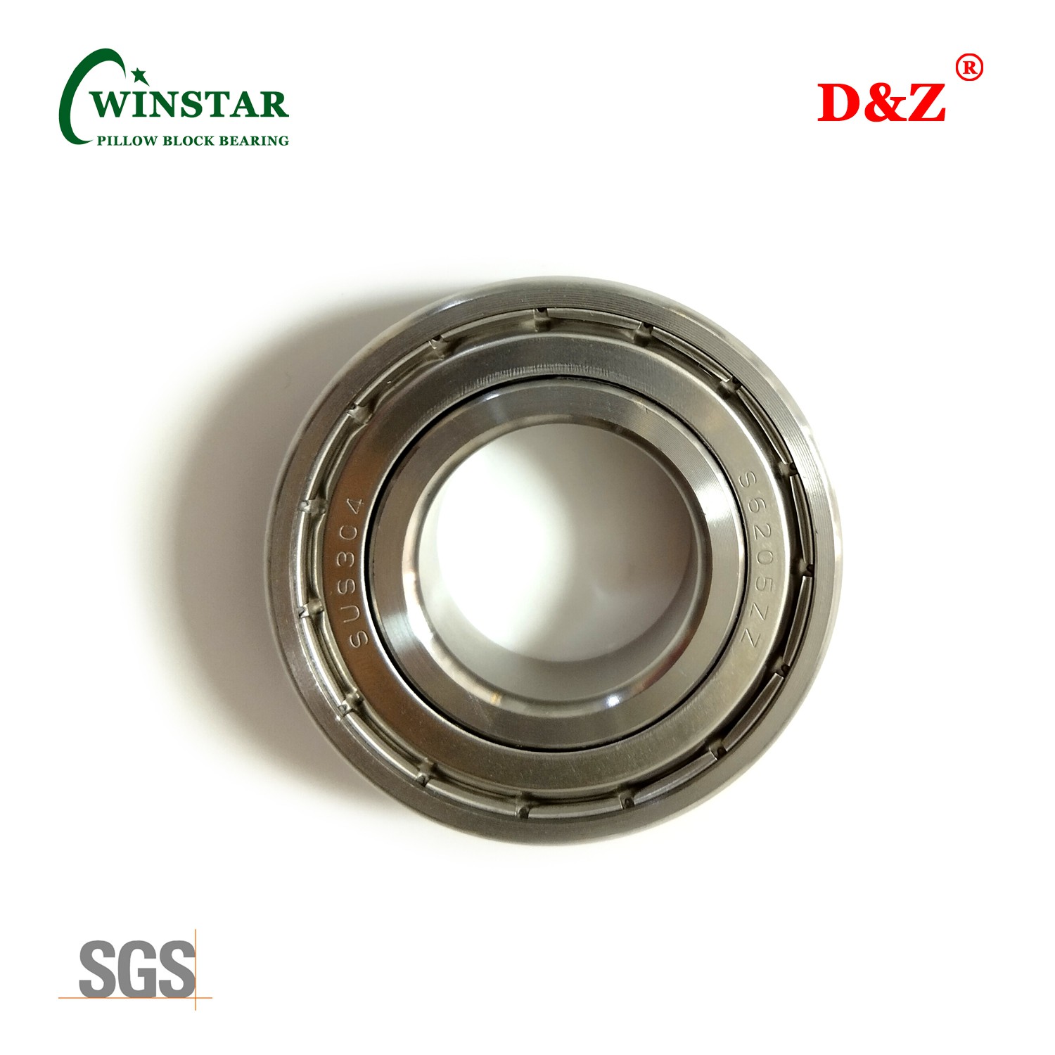 Locking Collar Cylindrical Outer Race Ball Bearing Locking Collar Cylindrical Outer Race Ball Bearing